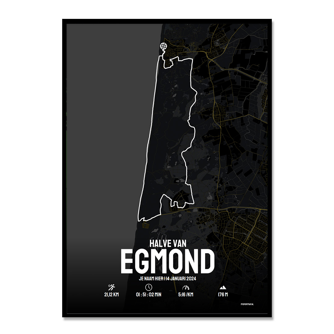 Egmond Halve Marathon Poster