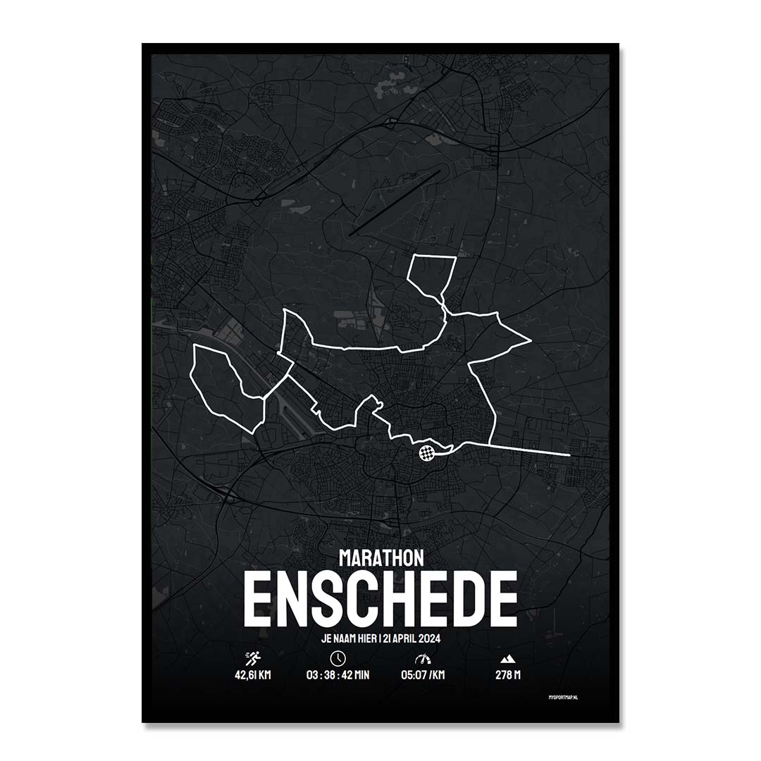 Enschede Marathon Poster