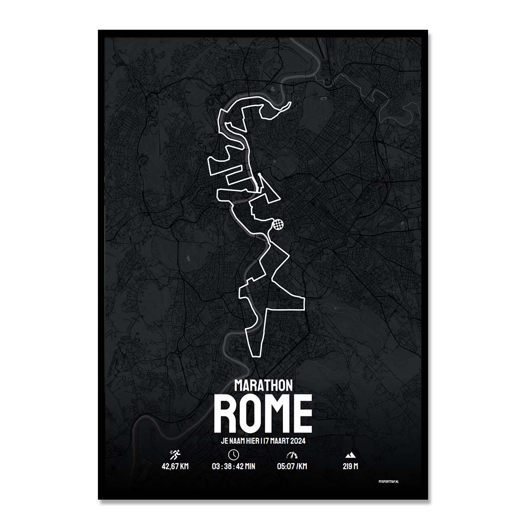 Rome Marathon poster
