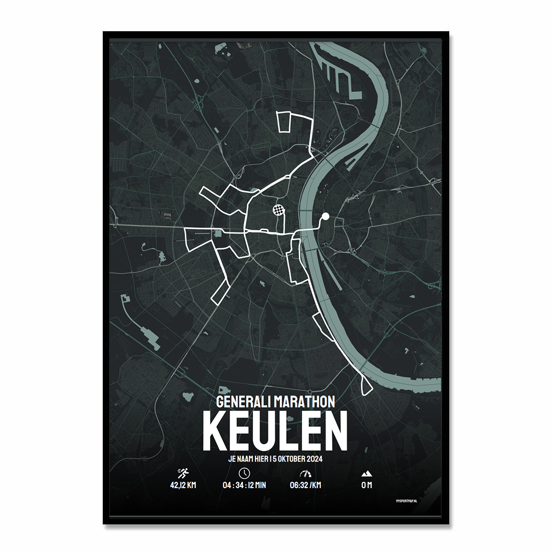 Keulen Marathon Poster
